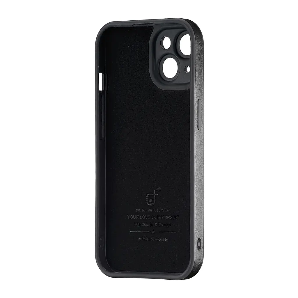 Чохол Jinduka Leather Protected Camera iPhone 15 Black - фото 3