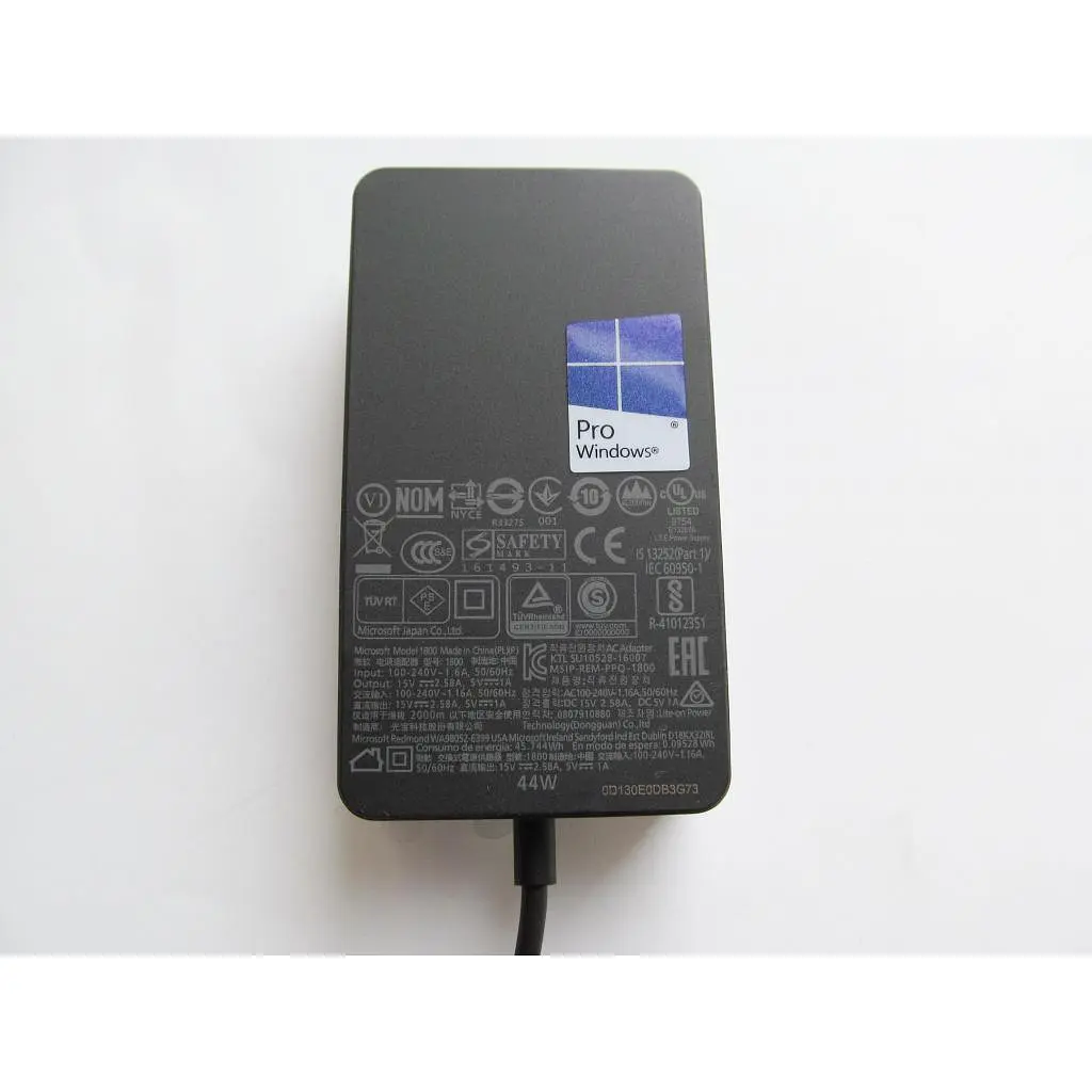 Блок живлення до планшета Microsoft model 1800, 15В, 2.58А (44W), роз'єм Special + USB (A40271) - фото 2