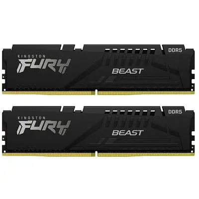 Модуль пам'яті для комп'ютера DDR5 64GB (2x32GB) 5600 MHz Beast EXPO Black Kingston Fury (ex.HyperX) (KF556C40BB2K2-64) - фото 7