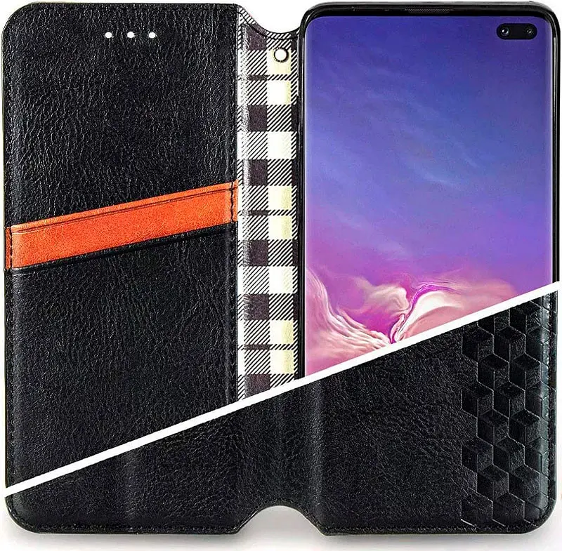Чехол-книжка GETMAN Cubic Cover Case для Samsung Galaxy M14 5G Black [85845] - фото 3