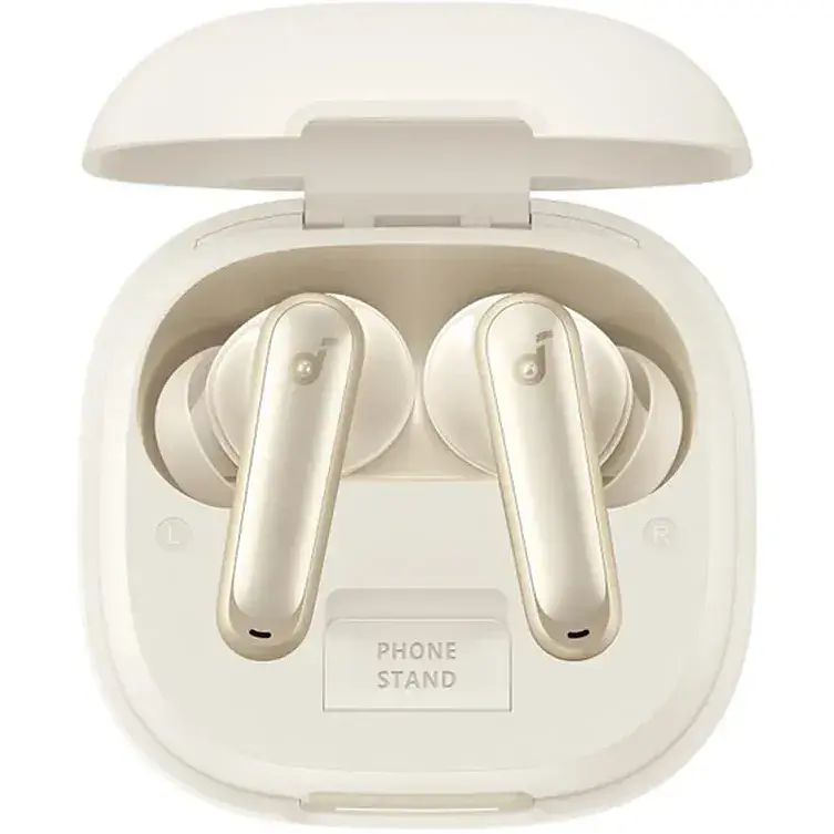 Bluetooth-гарнітура Anker SoundCore P40i Oat White (A3955G21) - фото 5