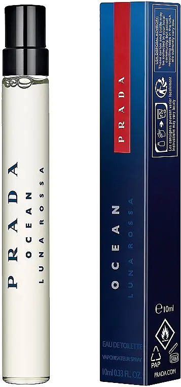 Оригінал Мініатюра Prada Luna Rossa Ocean 9 мл Туалетна вода - фото 2