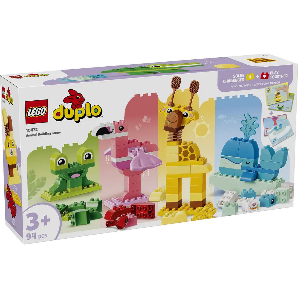 Конструктор LEGO Duplo Гра з побудови тварин (10472) - фото 3