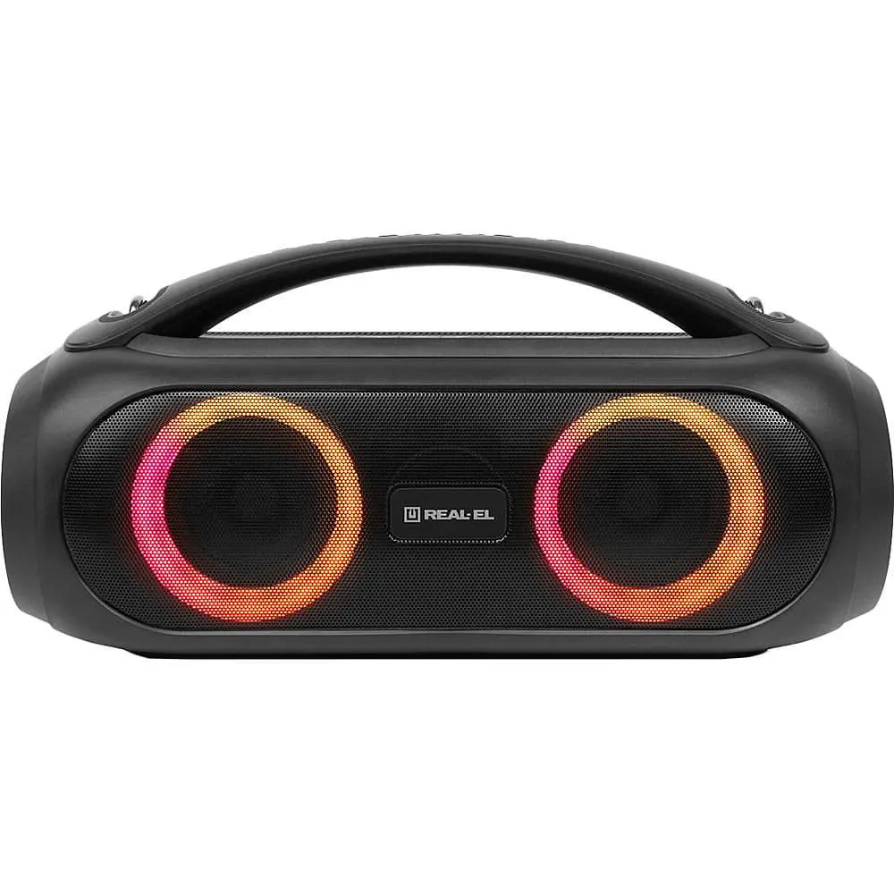 Портативна акустика Real-EL X-745 Black (X-745 Black) - фото 2