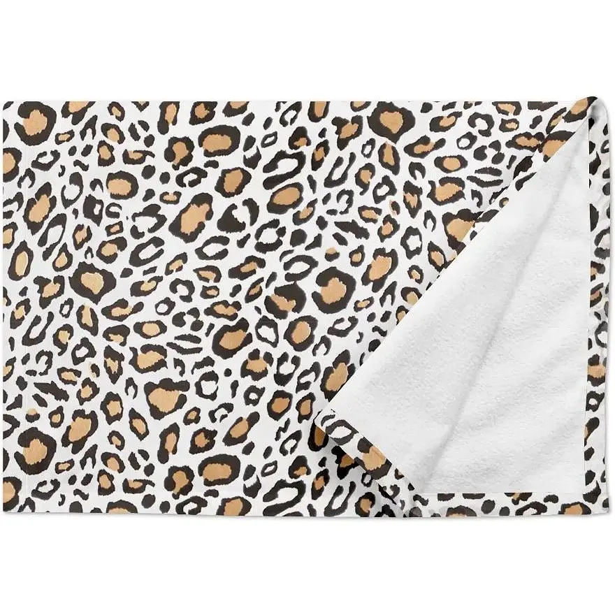 Наматрасник непромокаемый Cosas Diaper Leopard 70х120 см бежевый (WaterSheet_Leopard_120) - фото 3