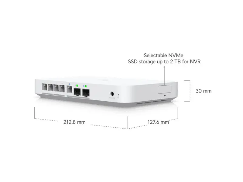 Маршрутизатор Ubiquiti UniFi Cloud Gateway Fiber (UCG-FIBER) - фото 8
