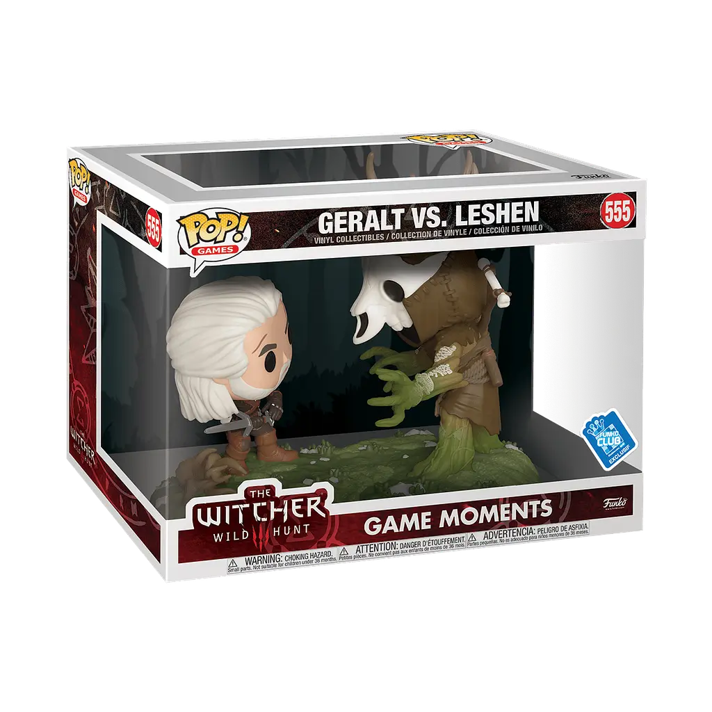 Фігурка Funko Pop гра Відьмак 3 Геральт Vs. Лісовий The Witcher 3 Leshen 15см W GL 555.792 - фото 4