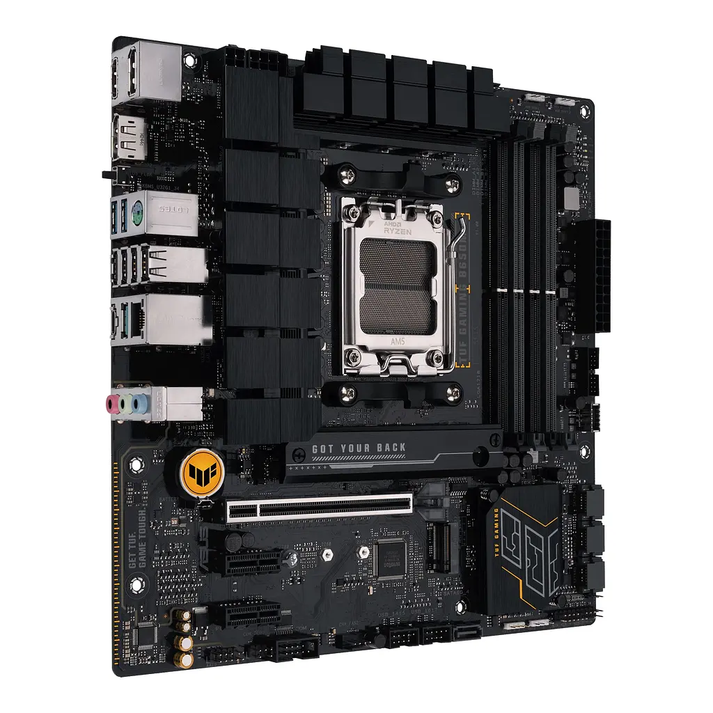 Материнская плата TUF GAMING B650M-E sAM5 B650 2xDDR5 M.2 HDMI DP mATX Asus teh0019087 - фото 4