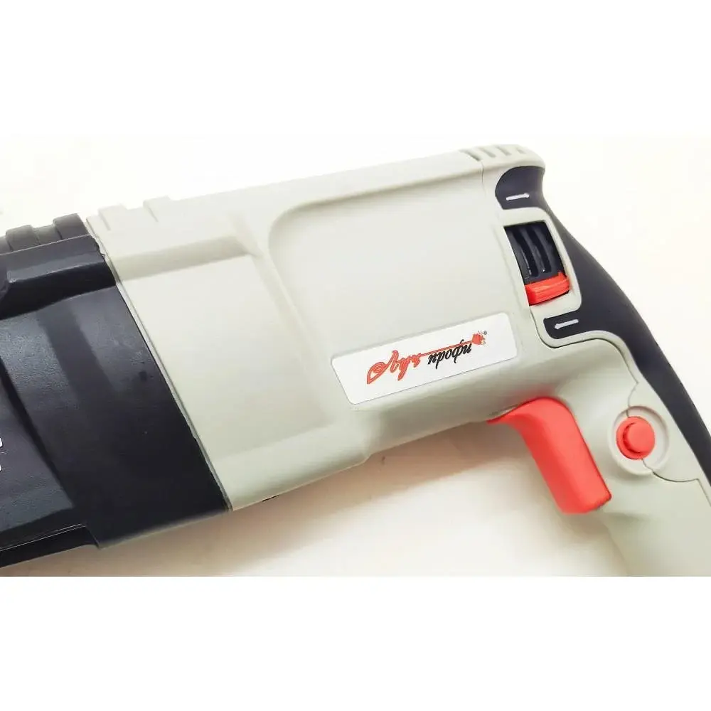 Перфоратор прямой Луч Профи ПЕЛ-1400 SDS-plus кейс 4 Дж 1400 Вт 5500 уд/мин 30412 - фото 6