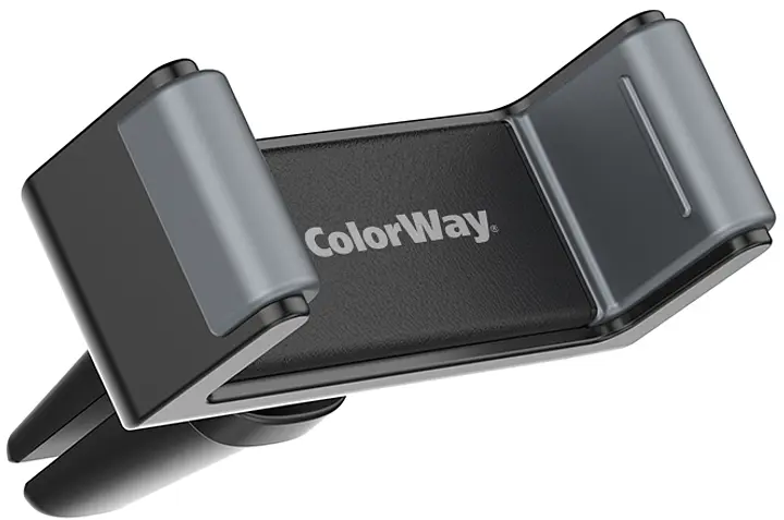 Держатель СolorWay для телефону Clamp Holder Black - фото 3