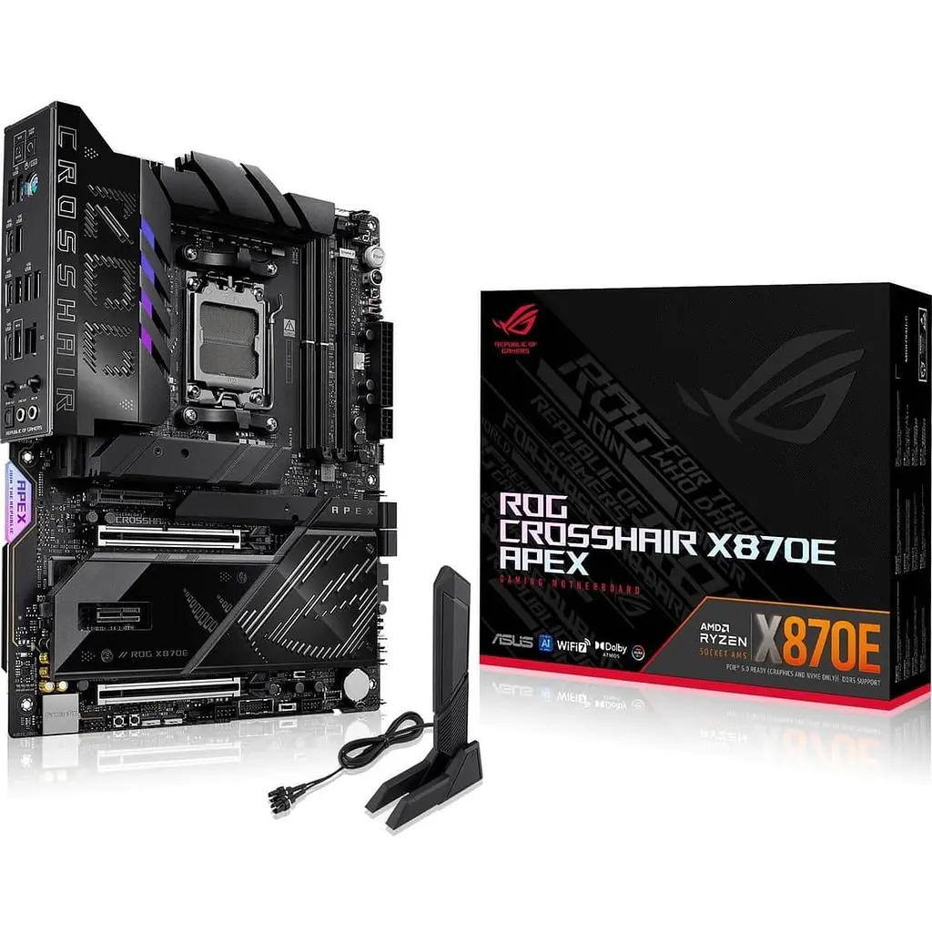 Материнська плата ASUS ROG CROSSHAIR X870E APEX (ROG CROSSHAIR X870E APEX) (Socket AM5, AMD X870E, ATX) - фото 11