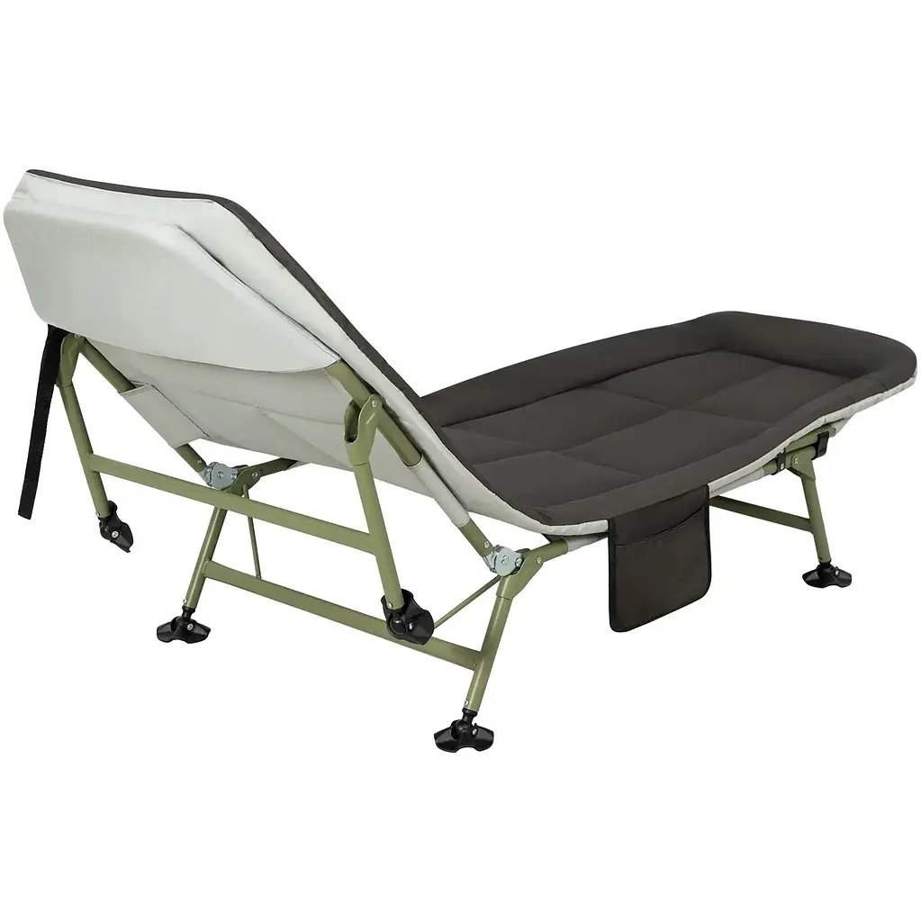 Розкладачка X-Fish Camp Bed+ 190х64х30 см Grey - фото 4