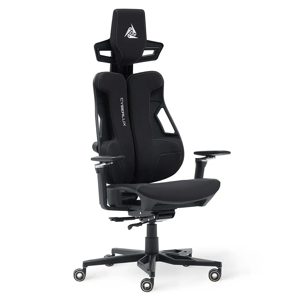 Геймерське крісло Cyberlux V10 Fabric Black (арт. GM-V10 FB) - фото 3