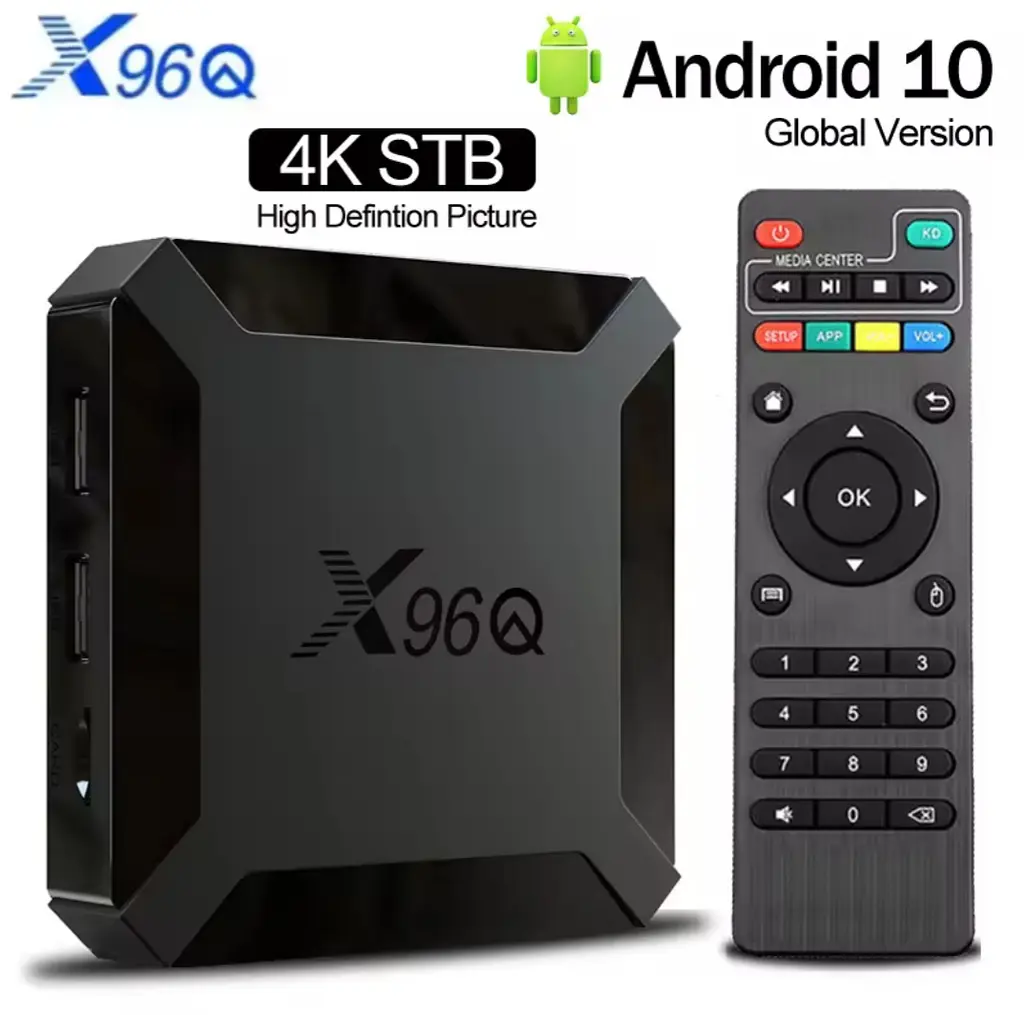 Медиаплеер X96Q Android 10 TV Box (2GB RAM + 16GB ROM, 4K UHD, Wi-Fi) - фото 5