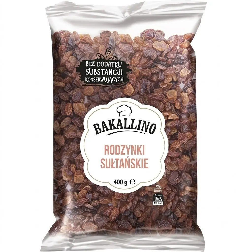 Родзинки Bakallino Rodzynki Sultanskie 400 г