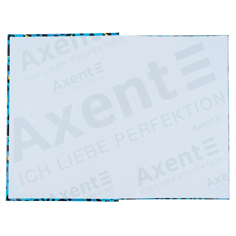 Книга записна Axent Leopard A4 в клітинку 96 аркушів блакитна (8422-554-A) - фото 2