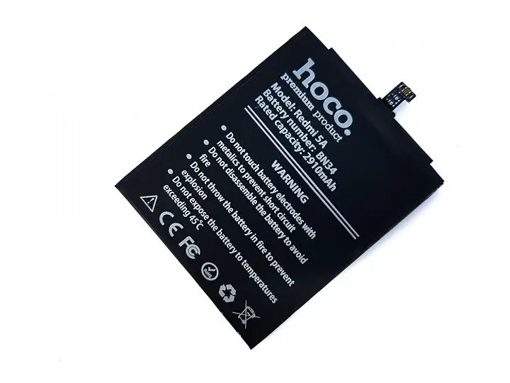 Аккумулятор оригінал Hoco Xiaomi BN34 Redmi 5A - фото 3