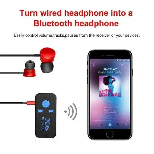 Бездротовий Bluetooth-аудіо ресивер BT-X6 - зручне бездротове BT-X6 підключення звуку - фото 3