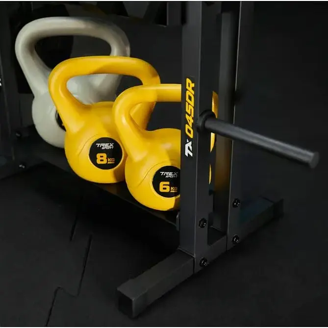 Стойка Trex Sport 2-уровневая для гантелей, дисков и гирь TX-045DR - фото 8