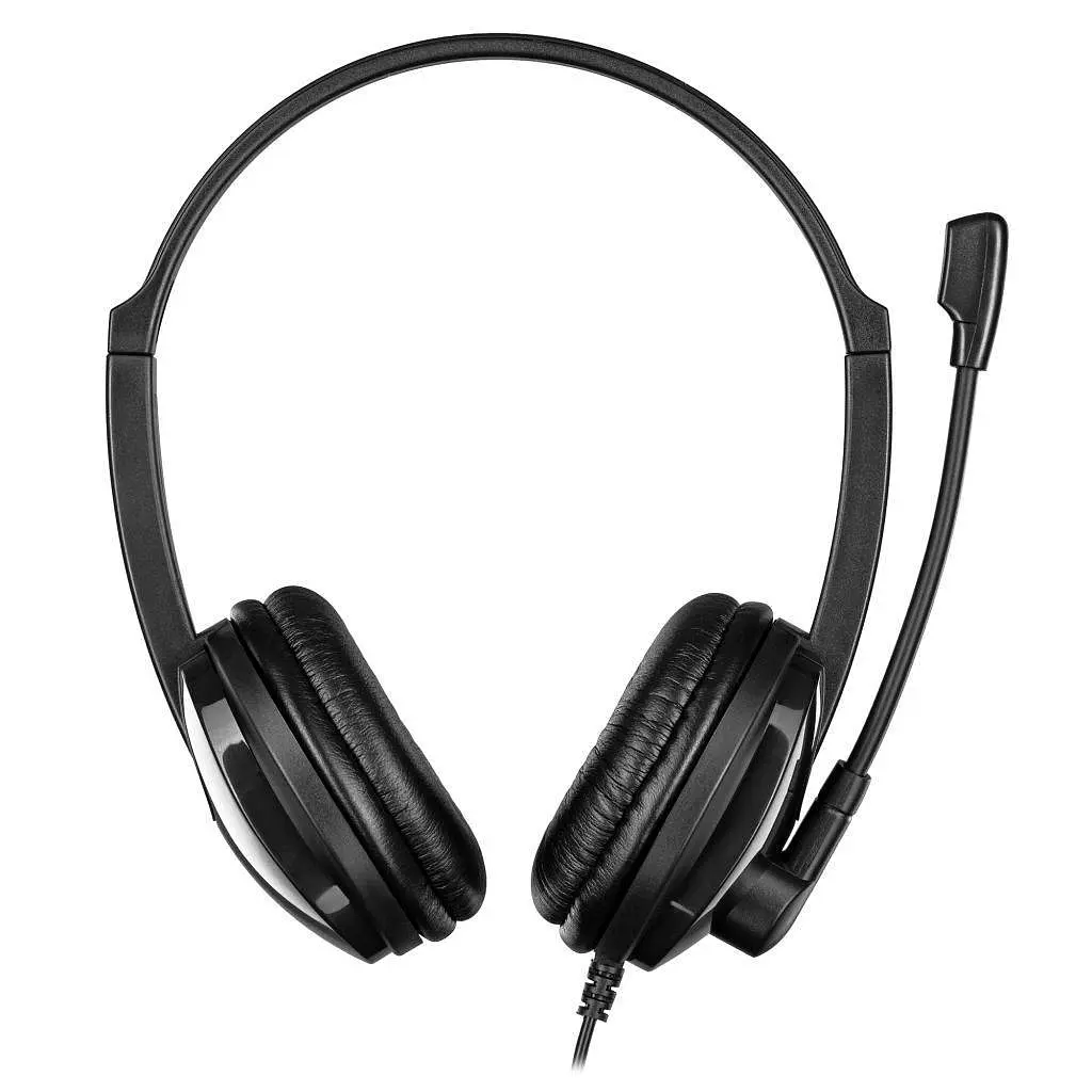 Гарнітура 2E CH12 On-Ear USB Black (2E-CH12SU) - фото 2