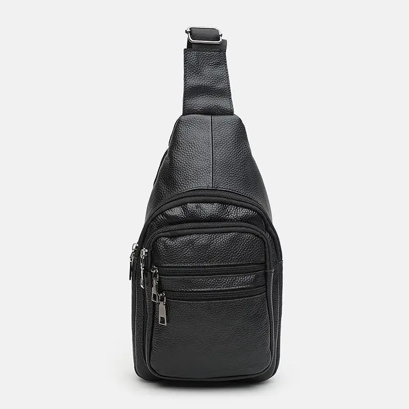 Чоловічий рюкзак Keizer K1086bl-black 31х17х5.5 см Чорний - фото 3