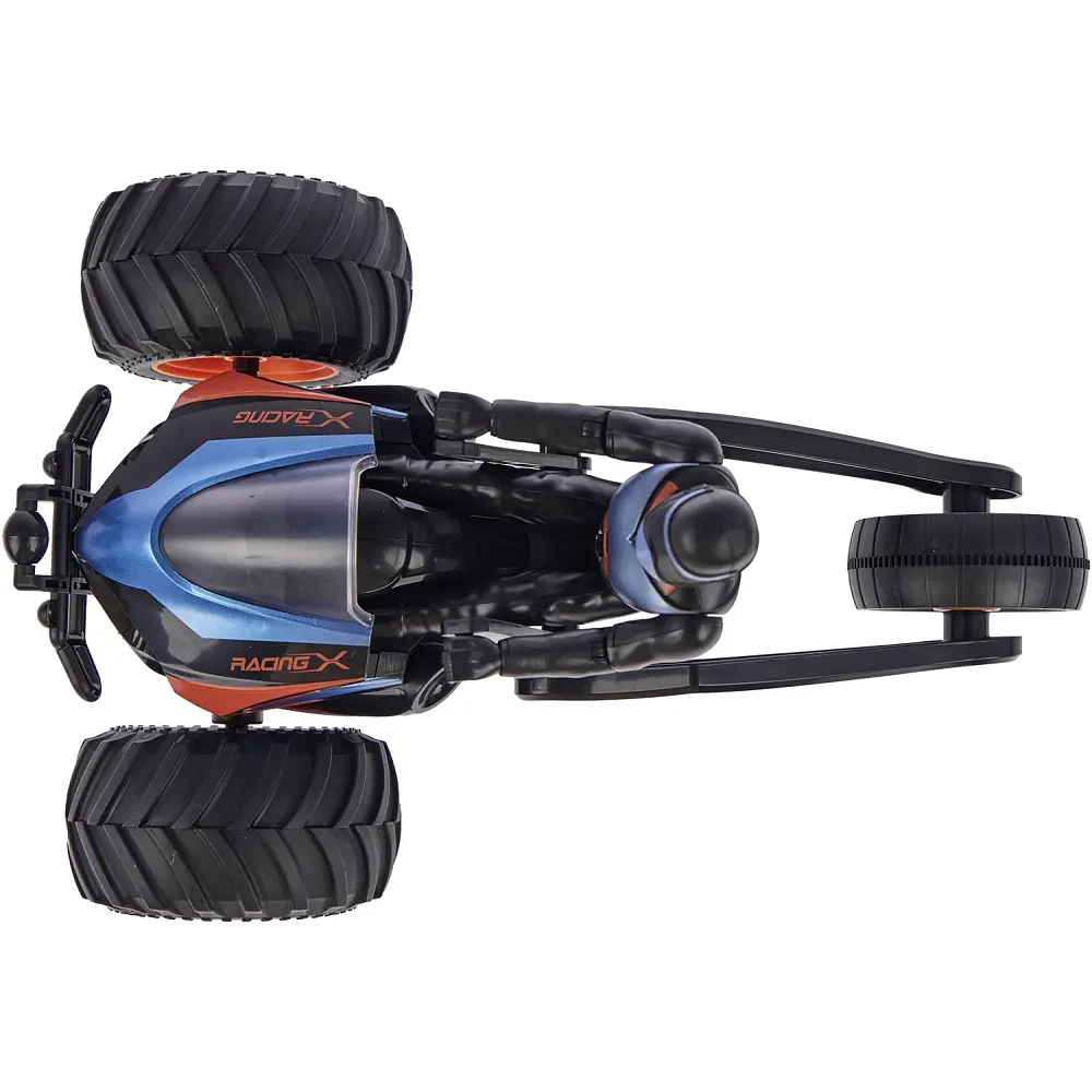 Машинка-трицикл ZIPP Toys Stunt Racer Синий - фото 11