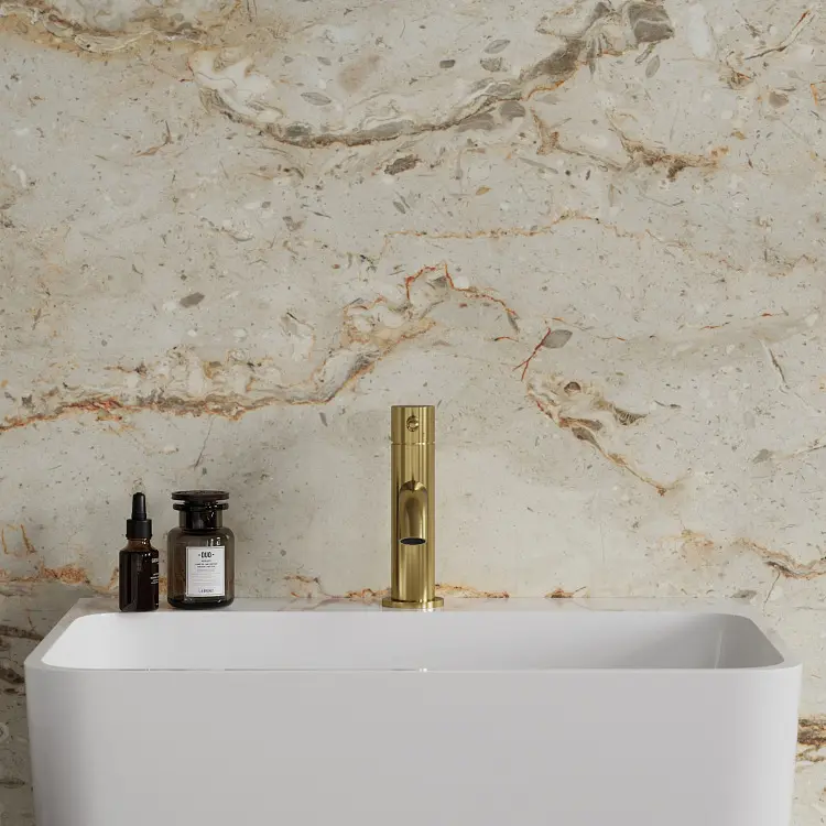 Смеситель для раковины Omnires Y brushed gold (Y1210NGLB) - фото 2