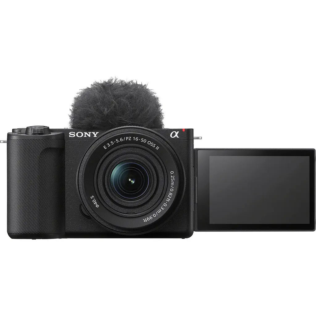 Бездзеркальний фотоапарат Sony ZV-E10 II Kit E 16-50mm f/3.5-5.6 PZ OSS II + E 55-210mm f/4.5-6.3 OSS Black (SOZVE102KB55) [164793] - фото 2