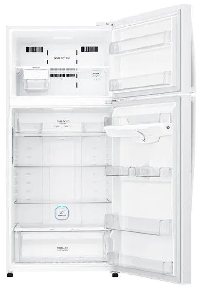Холодильник LG GN-H702HQHZ 180х73х78см 2 дв холодильне відділення 378 л морозильне відділення 129 л A++,NF Білий (GN-H702HQHZ) - фото 2