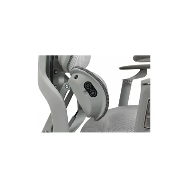 Офісне крісло GT Racer B-816 White/Gray - фото 9
