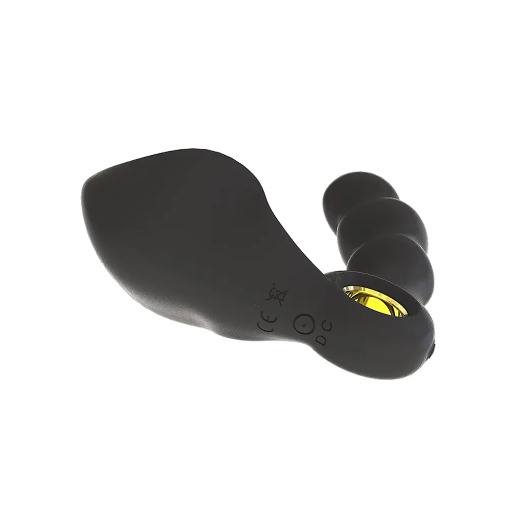 Масажер простати - Angelo Male Prostate Triple Stimulation Black - фото 4