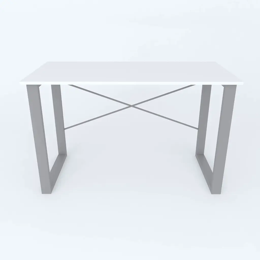 Письменный стол Ferrum-decor Драйв 750x1000x700 Серый металл ДСП Белое 16 мм (FRD-103157) - фото 5