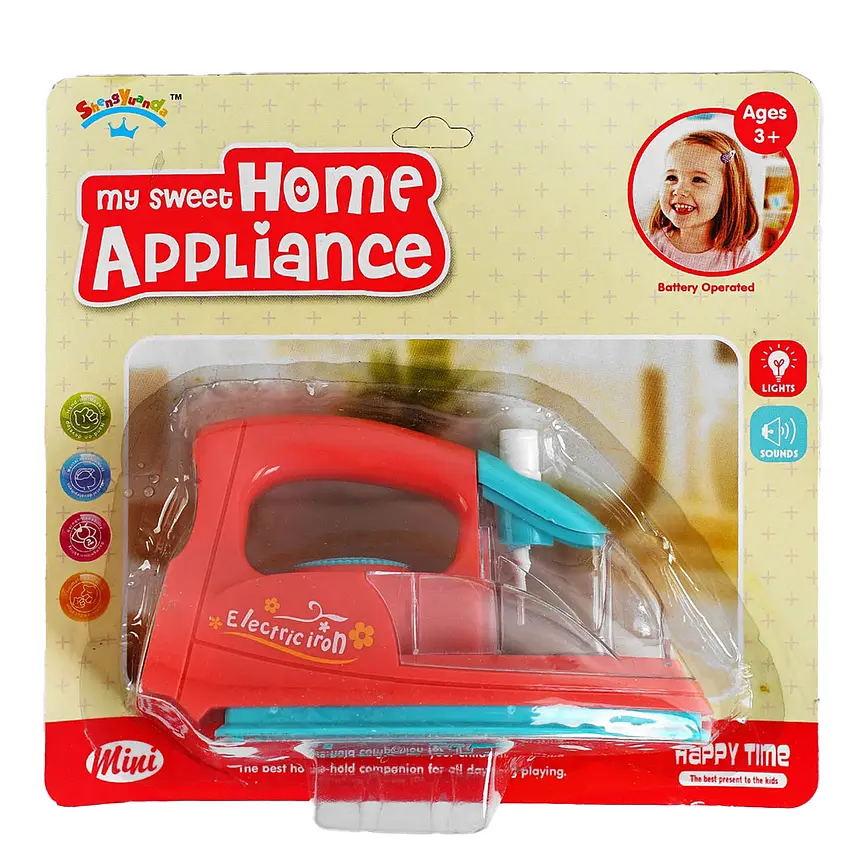 Праска 6604-2 "Home Appliances" світло звук на батарейках на блістері (6968767350131)