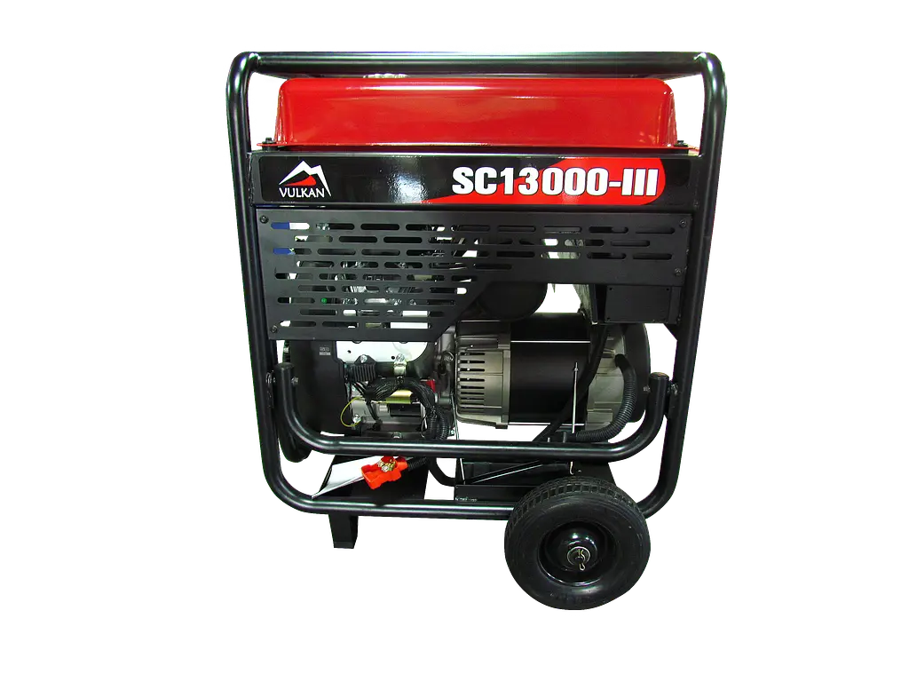 Генераторна установка Vulkan SC13000-III 3ф 13 кВА, ел.старт, бак 45л