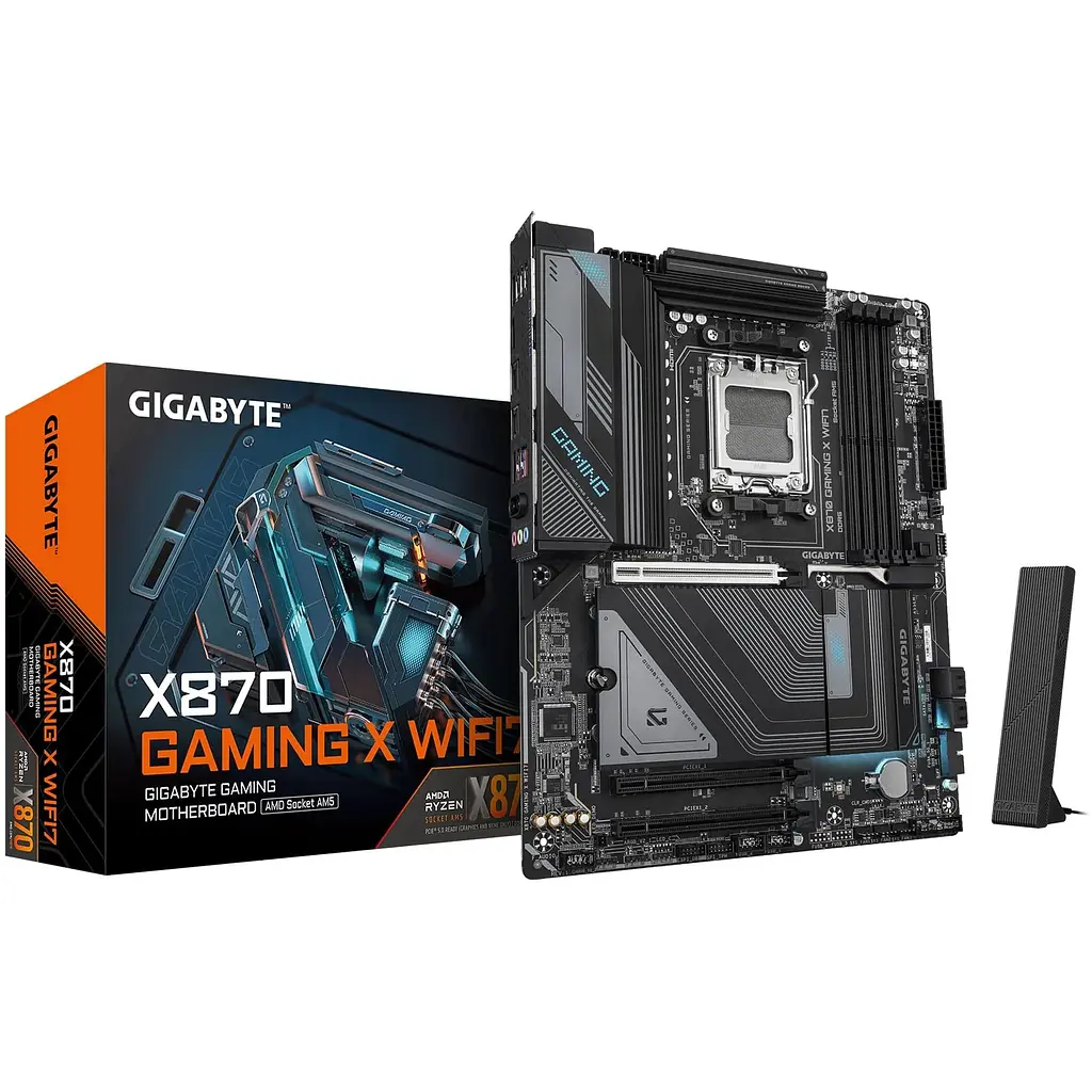 Материнська плата Gigabyte X870 Gaming X WIFI7 sAM5 X870 4xDDR5 M.2 HDMI Type-C ATX - фото 4