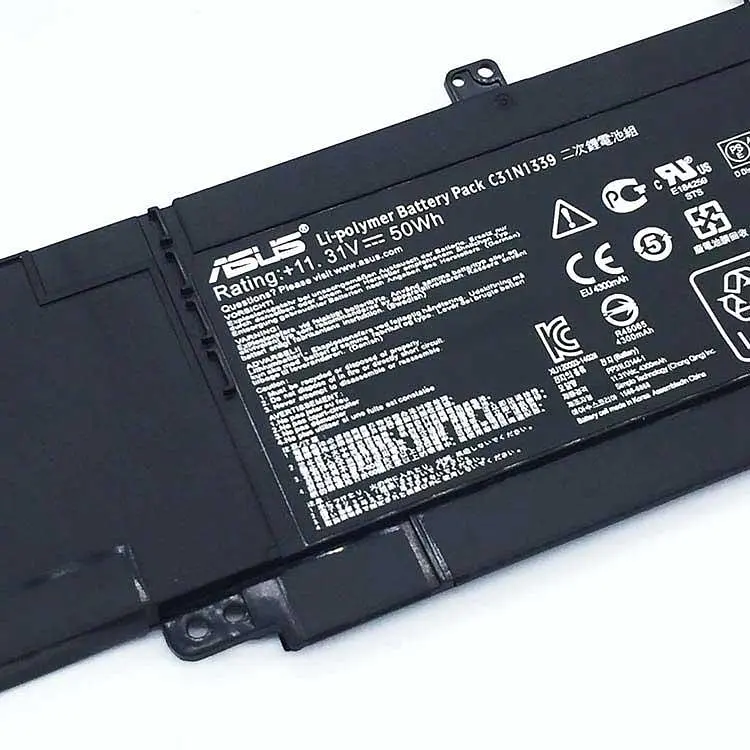 Акумулятор для ноутбука Asus ZenBook UX303 UX303L UX303LA UX303LB UX303LN UX303U UX303UA (C31N1339 +11.31V 50Wh) - фото 2