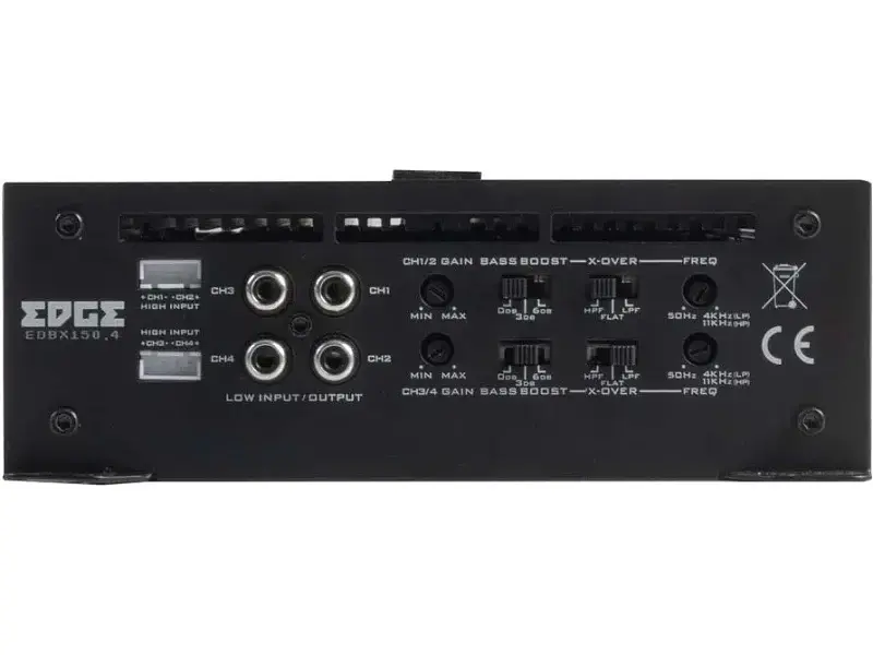 Автопідсилювач EDGE EDBX150.4-E1 - фото 4