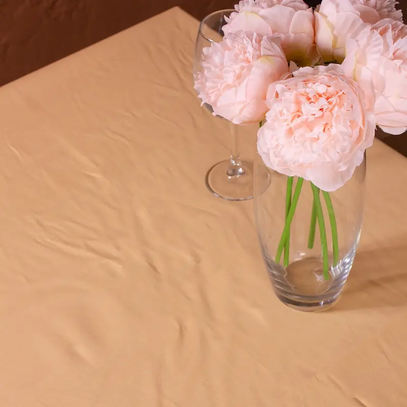 Скатерть MirSon №402 Satin Waterproof Gold 280x200 см - фото 3