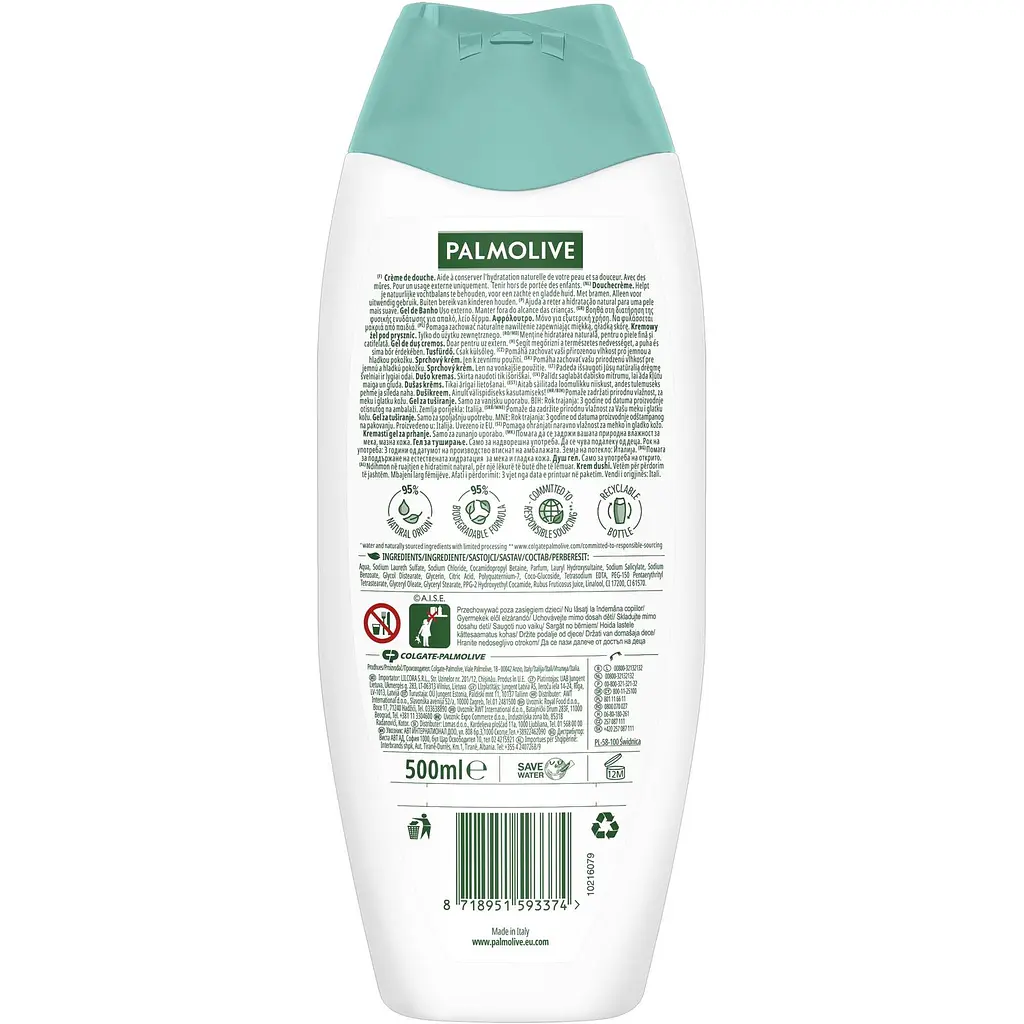 Гель для душу Palmolive Смузі Оксамитова ожина 500 мл - фото 2