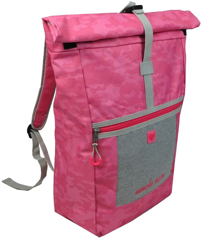 Рюкзак жіночий Rolltop Uncle IAN313561 22L Рожевий - фото 5