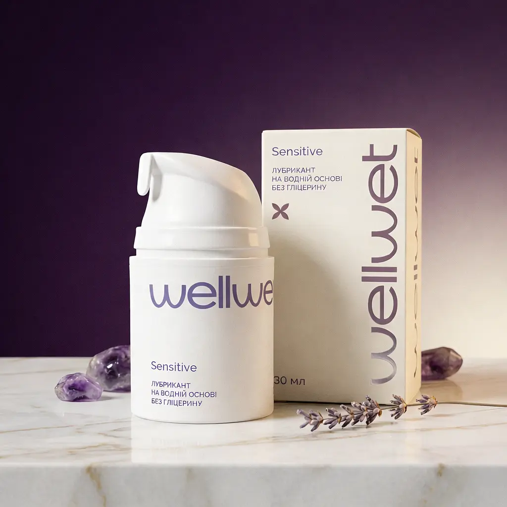 Лубрикант на водній основі Sensetive без гліцерину WellWet 30 мл - фото 3