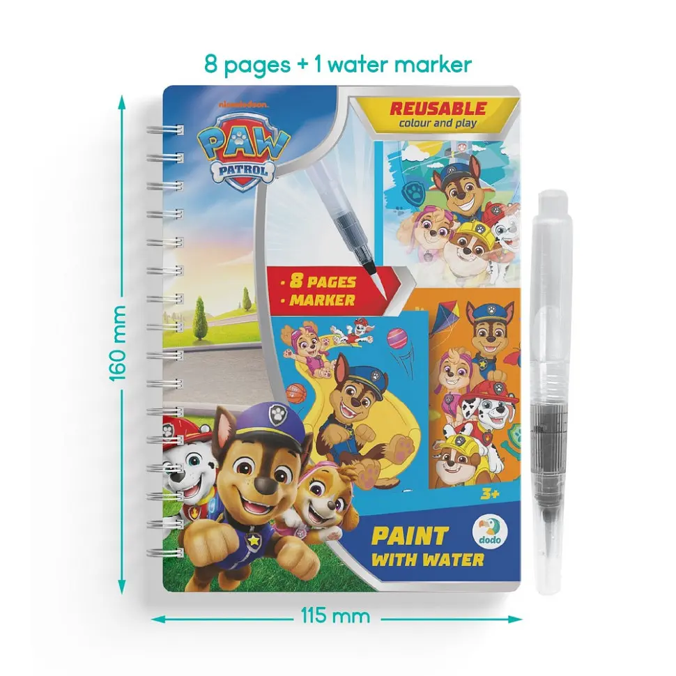Дитяча водна розмальовка "Вихідні" DoDo Toys 200629, 8 сторінок - фото 6