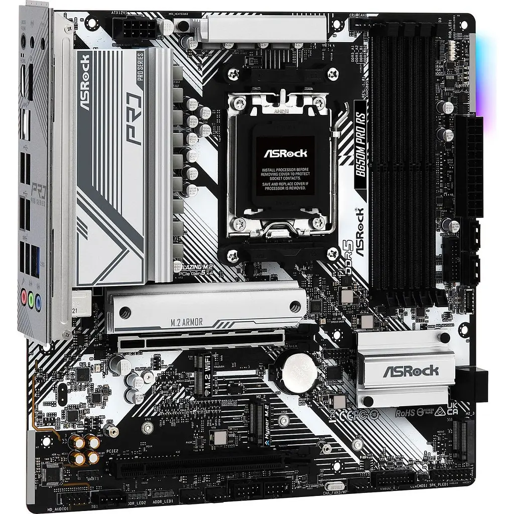 Материнська плата ASRock B650M Pro RS [136437] - фото 3