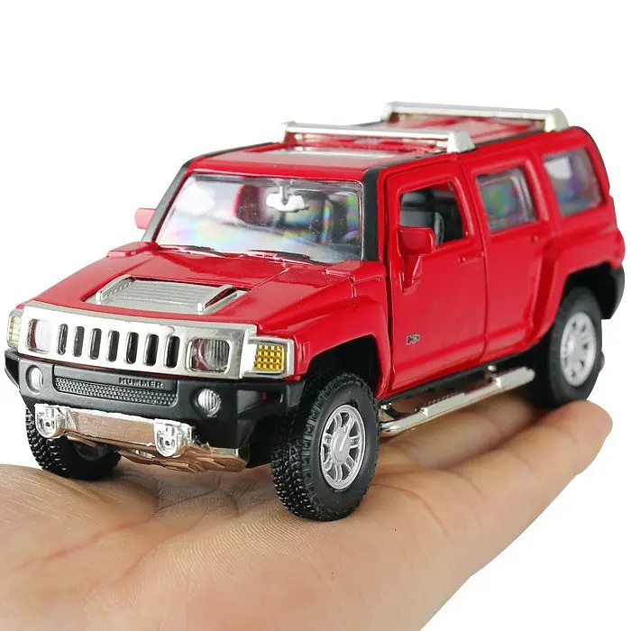 Іграшкова машинка з Метала Hummer H3 «Автопром» 1:32 - фото 3