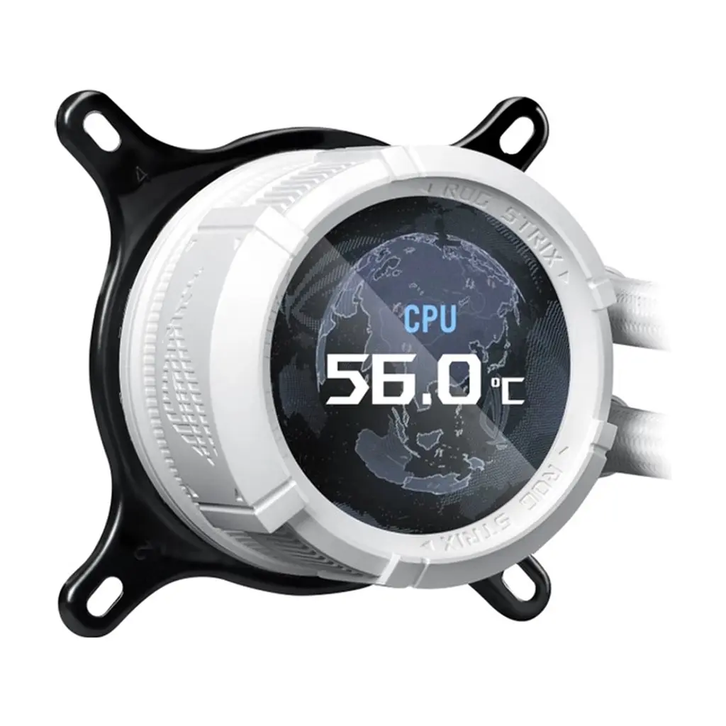 Система рідинного охолодження ASUS ROG Strix LC III 360 ARGB LCD White (90RC00W2-M0UAY0) - фото 7