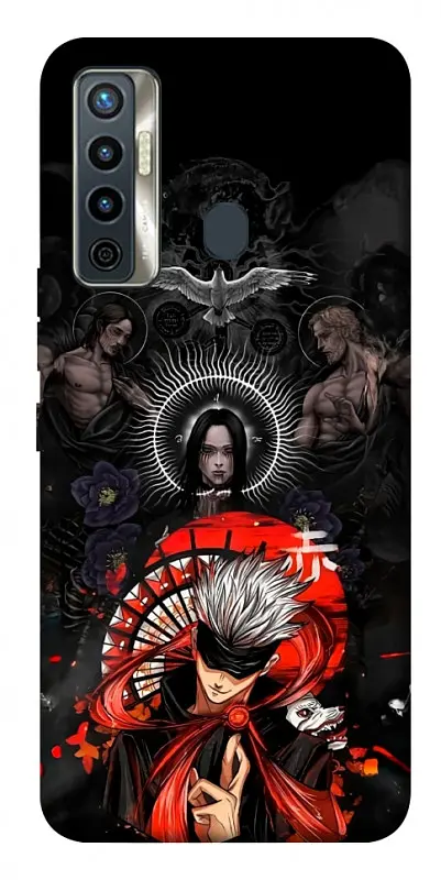 TPU чохол Demsky Anime evolution 10 для TECNO Camon 17 Pro
