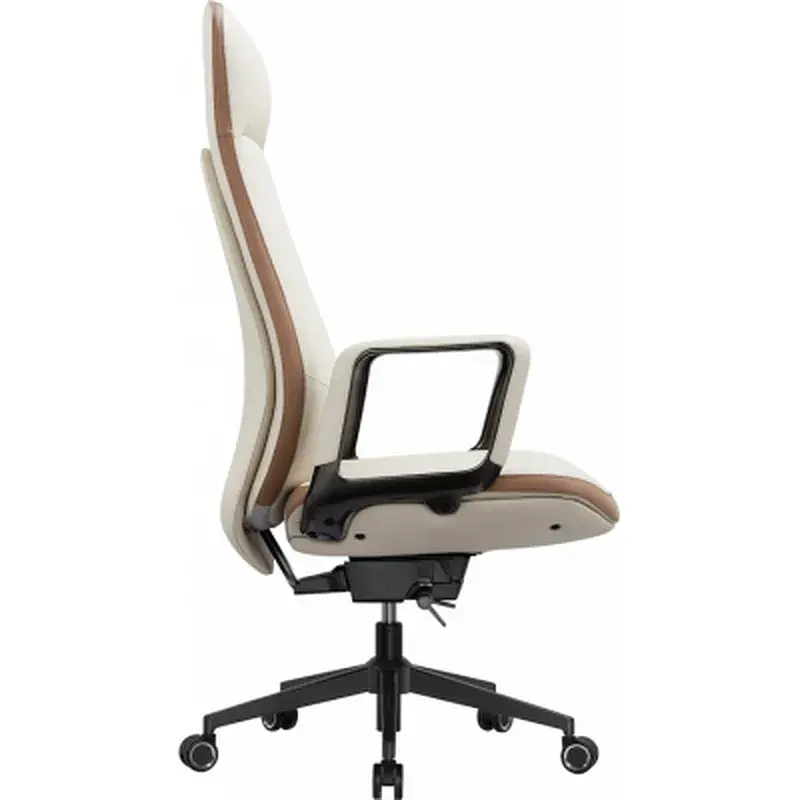 Офісне крісло GT Racer B-2115 Beige/Brown - фото 3