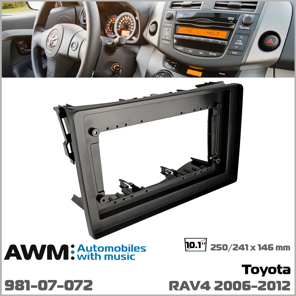 Переходная рамка Toyota RAV4 AWM 981-07-072 - фото 7