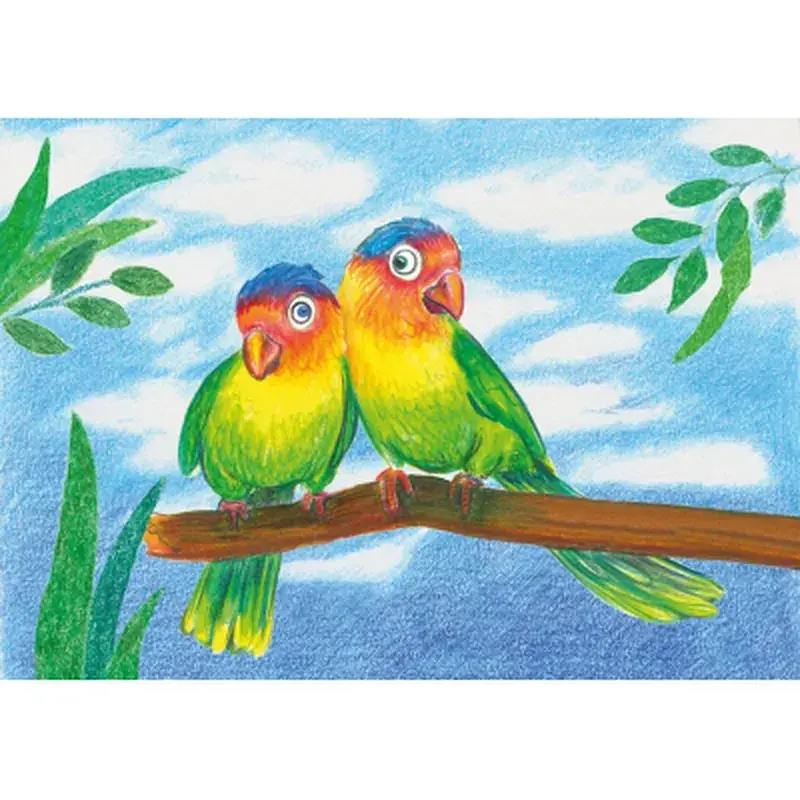 Олівці кольорові Faber-Castell тригранні, 12 кольорів + стругачка (120523) (21614) - фото 8