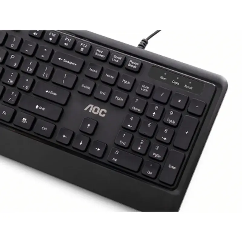 Комплект AOC KM220B USB UA Black (KM220B/97) - фото 6
